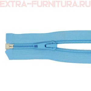 Молния Спираль разъемная Т5, дл. 75см, цв.331 голубой