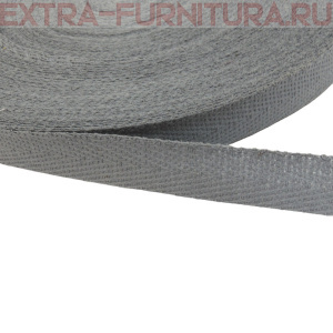 Лента киперная х/б 13 мм, цв.44 стальной, уп.50м (пл.2,8 г/м)