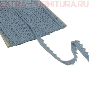 Тесьма вязаная арт.TBY-5036.23 шир.10мм, цв.23 голубой, уп.10м