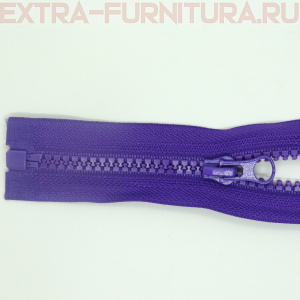 Молния Трактор Т5 1 замок 90см, цв.170 фиолетовый, LOGO