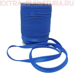 Кант атласный 12 мм, 72 ярда, цв. 213 василек А