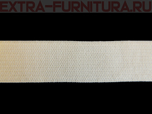 Резинка вязаная, 15мм, цв.белый (уп.-40м, 20уп./80уп.) Стандарт