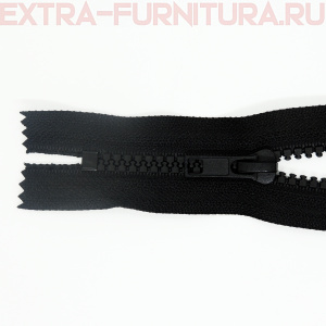 Молния Трактор Т5  1 замок 20 см, цв.322 черный н/р