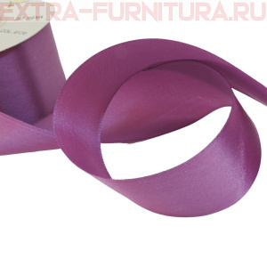 Лента атласная 50 мм цв.170 темно-фиолетовый рул.27,42м