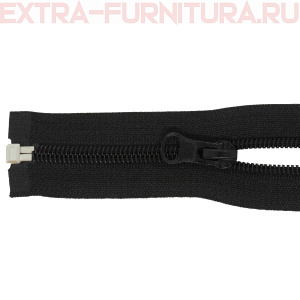 Молния Спираль разъемная дл. 55см, Т5, цв. 322 черный LOGO