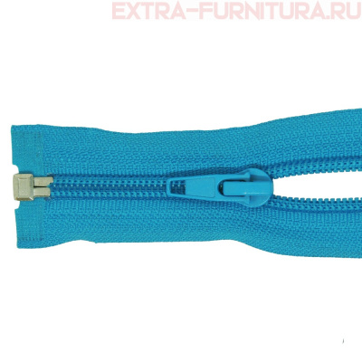 Молния Спираль разъемная Т5, дл. 75см, цв.274 голубая бирюза