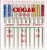 Иглы Organ COMBI дляБШМ(дж/ун/стр)№ 100, уп.10шт.