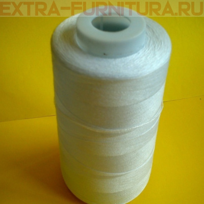  Нитки 40s/2, 100% п/э, 3300 ярдов, цв.белый