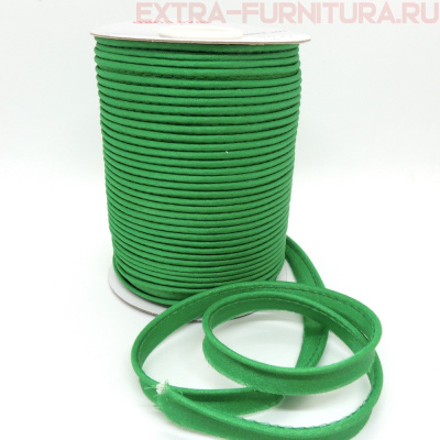 Кант атласный 12 мм, 72 ярда, цв. 060 зеленый ЕВРО