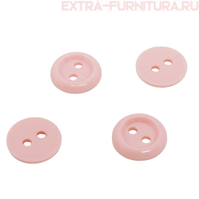 Пуговицы 11/2 розовые, упаковка 1000 шт.