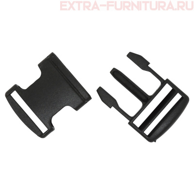 Фастекс 32 мм, арт.ТР, цв.черный (полипропилен) (уп.100шт.) *