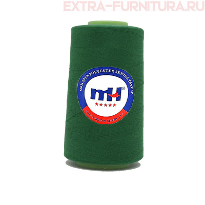 Нитки МН 40/2 п/э  5000 ярдов №219 т.зеленый 