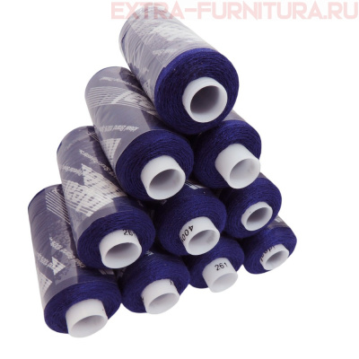 Нитки IDEAL бытовые 40/2 366м, цв.261 фиолетовый (уп.10шт)